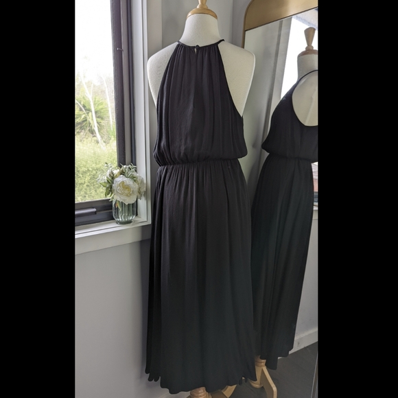 Witchery | black midi dress | size 8 - Picture 4 of 8